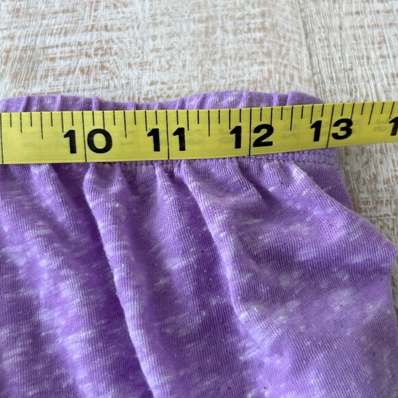 BECCA Beach Wrap Drape Cover-Up Strapless Mini Dress Purple size Large - Picture 8 of 9